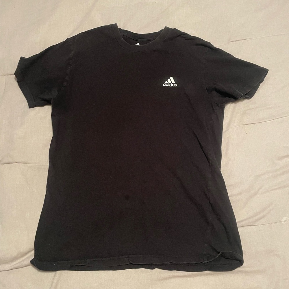 Men’s gold adidas short sleeve shirt
